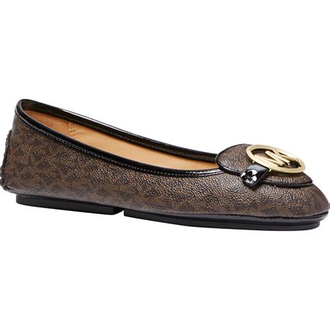 michael kors moccasin shoes|Michael Kors denim flats.